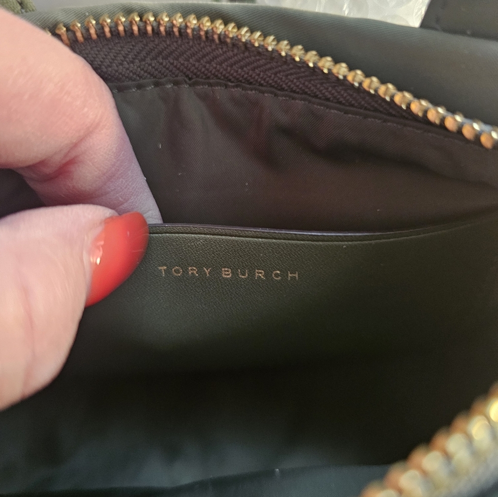 Tory Burch• Mini ELLA Tote Bag. In "PALM LEAF" EUC 💯Authentic - Picture 4 of 11